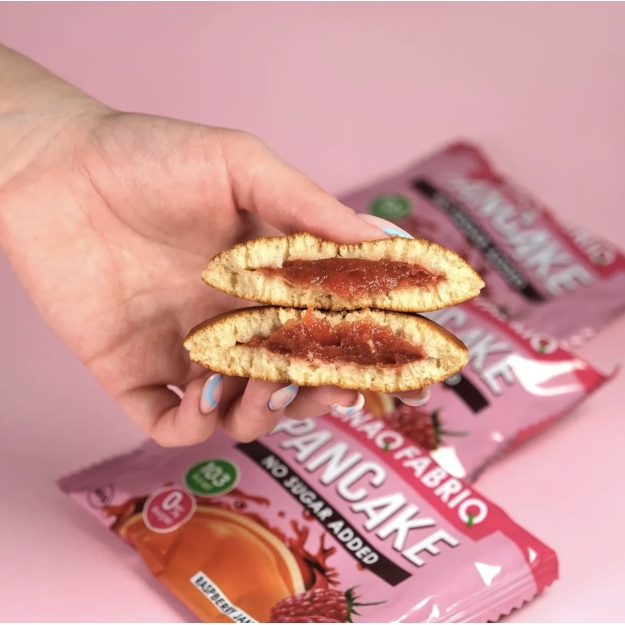 Bombbar Snaq Proteiinipannkook 45 g - Vaarikamoos pilt Bombbar Snaq Proteiinipannkook 45 g - Vaarikamoos foto