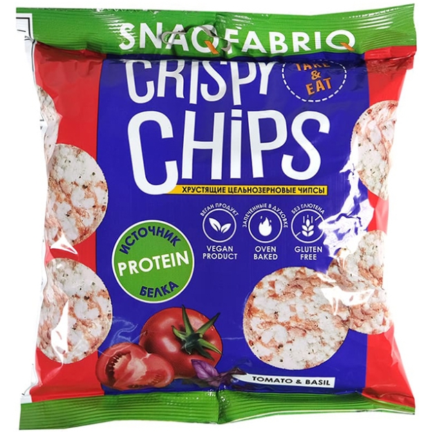 Bombbar Chips 50 g - Tomāts un baziliks bilde Bombbar Chips 50 g - Tomāts un baziliks fotogrāfija