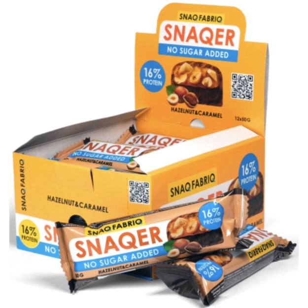 Snaqer 50 g - Lazdyno riešutai su karamele