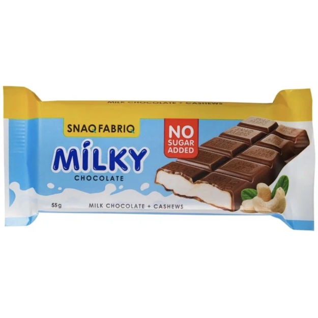 Milky Chocolate 55 g - Milky Сashew