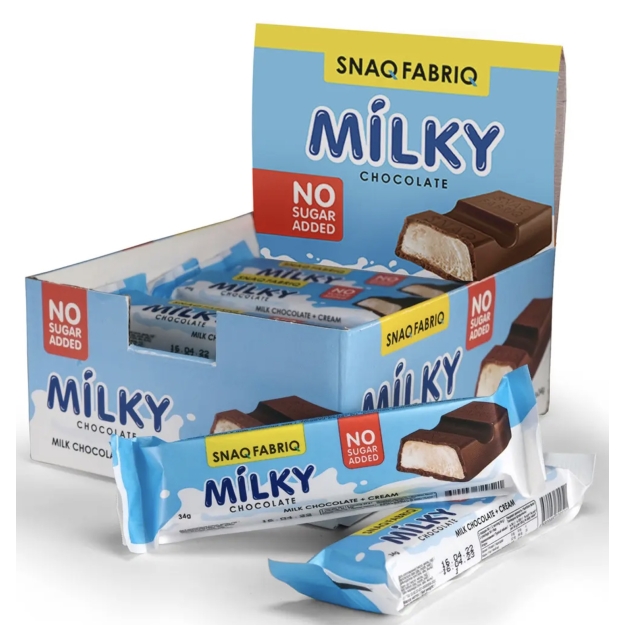 Bombbar Milky Chocolate 34 g - Milky picture Bombbar Milky Chocolate 34 g - Milky photo