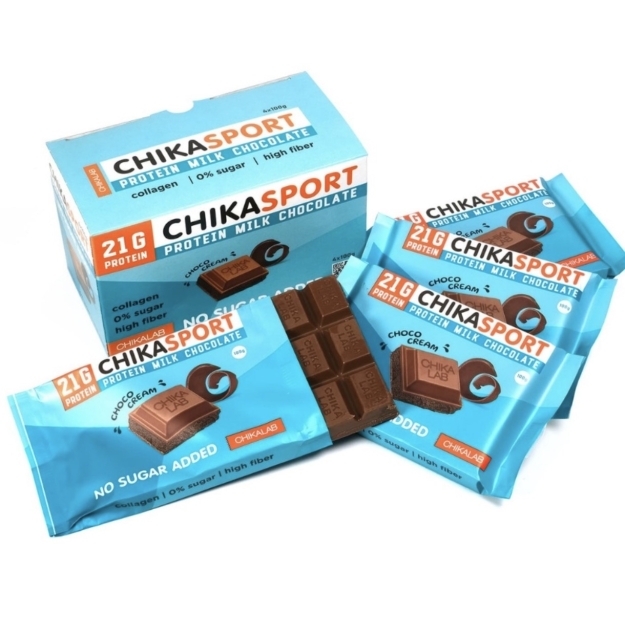 Bombbar Chika Sport šokolādes krēms 100 g bilde Bombbar Chika Sport šokolādes krēms 100 g fotogrāfija