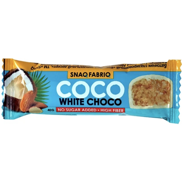 Bombbar COCO batoon 40 g - Valge mandel foto