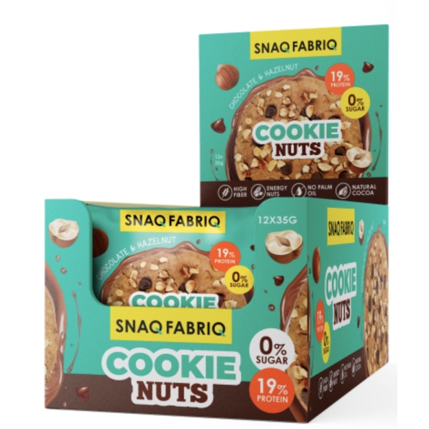 Bombbar Cookie Nuts 35 g - Chocolate with hazelnut Bombbar Cookie Nuts 35 g - Chocolate with hazelnut