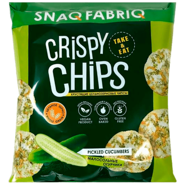 Bombbar Chips 50 g - Salted cucumbers picture Bombbar Chips 50 g - Salted cucumbers photo