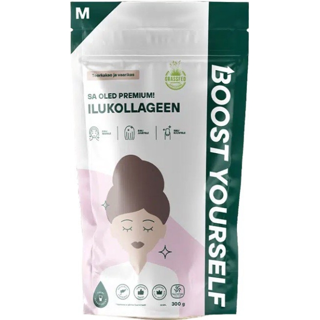 Ilukollageen Toorkakao vaarikatega supertoidusegu 300 g