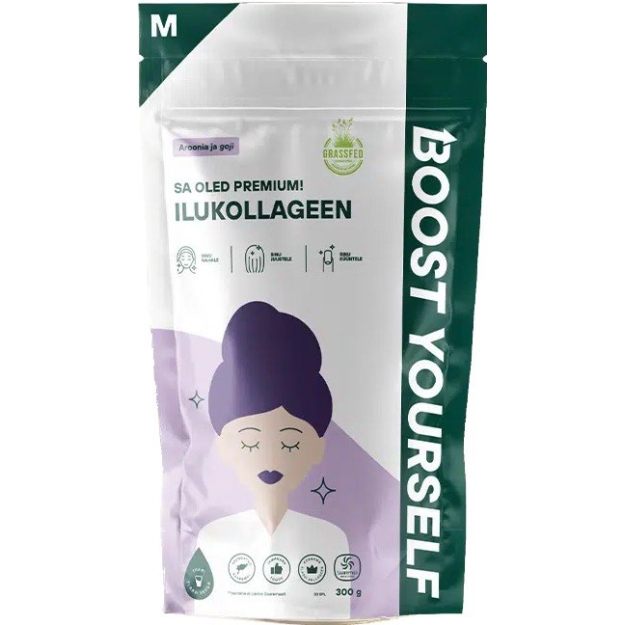 Boost Yourself Beauty Collagen Goji superfood mix 300 g photo