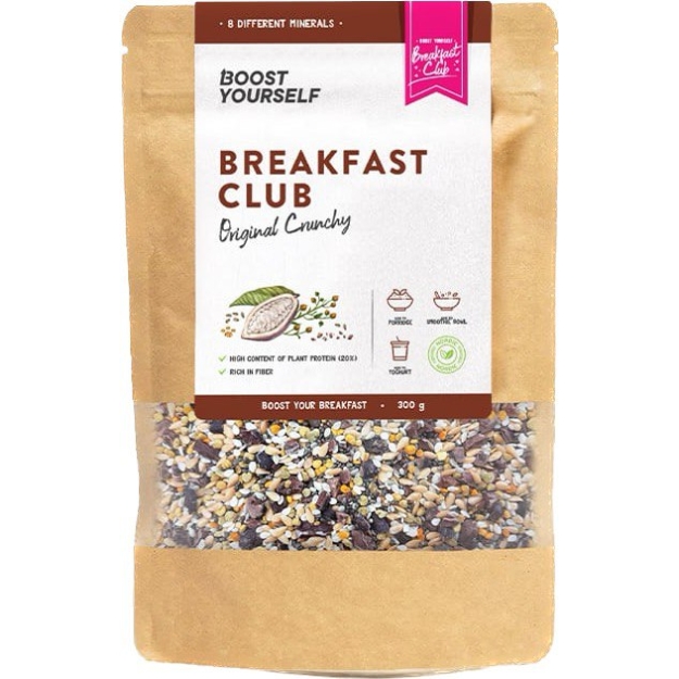 Boost Yourself Breakfast Crunchy Original seemnesegu 300 g pilt Boost Yourself Breakfast Crunchy Original seemnesegu 300 g foto