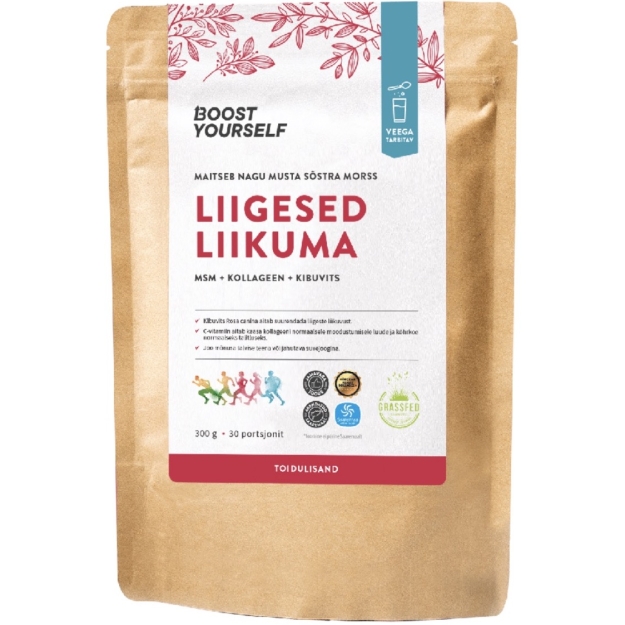 Boost Yourself Joints move food supplement 300 g - blackcurrant photo