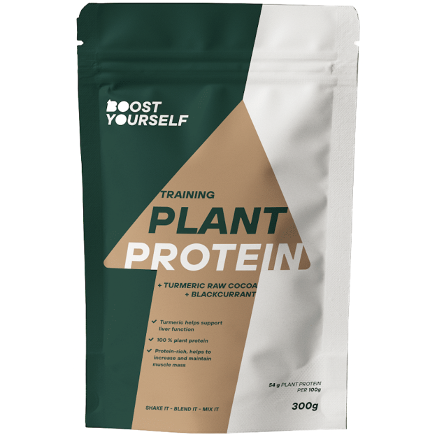Training Plant Protein blend (turmeric & raw cocoa & blackcurrant) 300 g