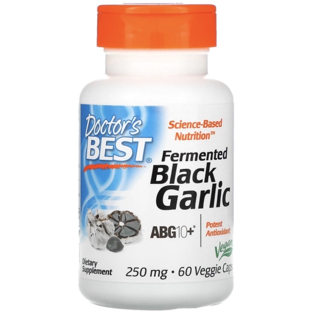 Doctor's Best Fermenteeritud must küüslauk 60 vegan kapslit picture Doctor's Best Fermenteeritud must küüslauk 60 vegan kapslit photo