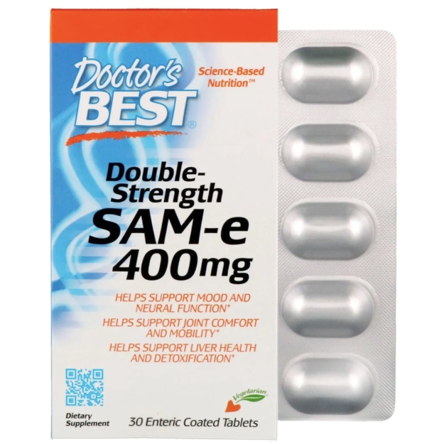 Sam-e 400 mg Double Strength 30 tabletes