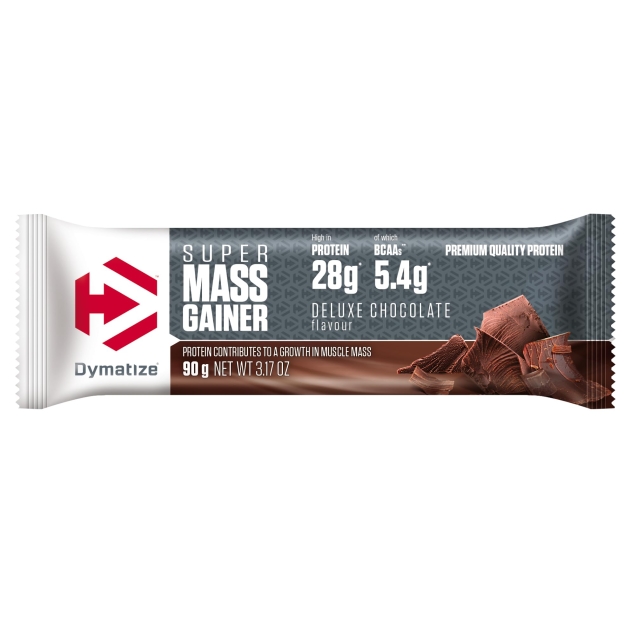 Dymatize Super Mass Gainer Bar 90 g - Deluxe Chocolate