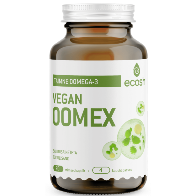 Vegan Oomex herbal omega 3, 90 capsules