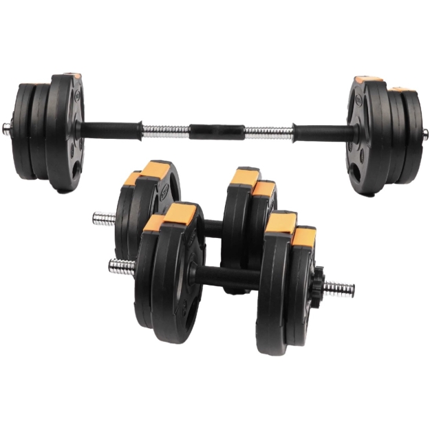 Phoenix Fitness Complete Weight Set 15 kg paveikslėlį Phoenix Fitness Complete Weight Set 15 kg nuotrauka