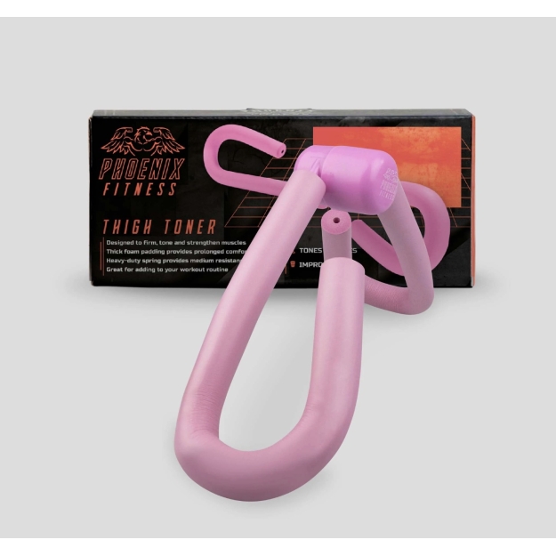 Phoenix Fitness Thigh Toner, rozā bilde Phoenix Fitness Thigh Toner, rozā fotogrāfija