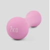 Phoenix Fitness Hanteles 2 kg x 2, rozā bilde Phoenix Fitness Hanteles 2 kg x 2, rozā fotogrāfija