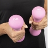 Phoenix Fitness Hanteliai 1.5 kg x 2, rožinės spalvos paveikslėlį Phoenix Fitness Hanteliai 1.5 kg x 2, rožinės spalvos nuotrauka