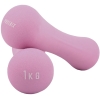 Phoenix Fitness Dumbbell 1 kg x 2, pink picture Phoenix Fitness Dumbbell 1 kg x 2, pink photo