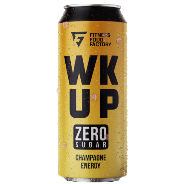 Fitness Food Factory Energinis gėrimas WK UP – šampanas be cukraus paveikslėlį Fitness Food Factory Energinis gėrimas WK UP – šampanas be cukraus nuotrauka