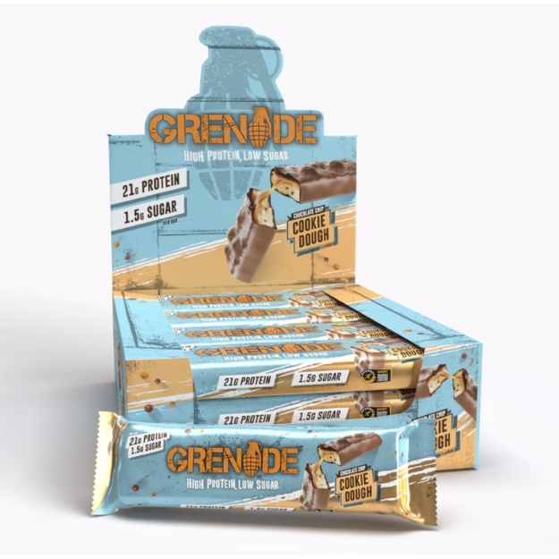 Grenade Carb Killa 60 г - Cookie Dough с шоколадной крошкой Grenade Carb Killa 60 г - Cookie Dough с шоколадной крошкой
