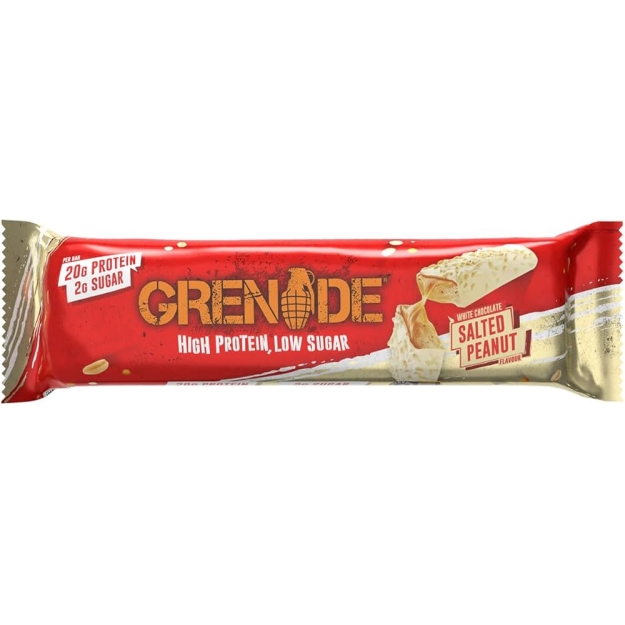 Grenade Carb Killa 60 г - Соленый арахис в белом шоколаде Grenade Carb Killa 60 г - Соленый арахис в белом шоколаде