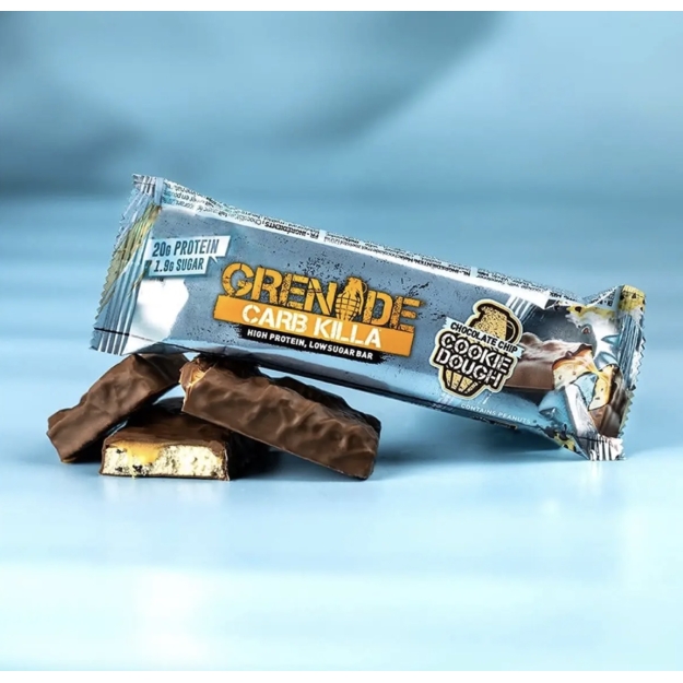 Grenade Carb Killa 60 г - Cookie Dough с шоколадной крошкой Grenade Carb Killa 60 г - Cookie Dough с шоколадной крошкой