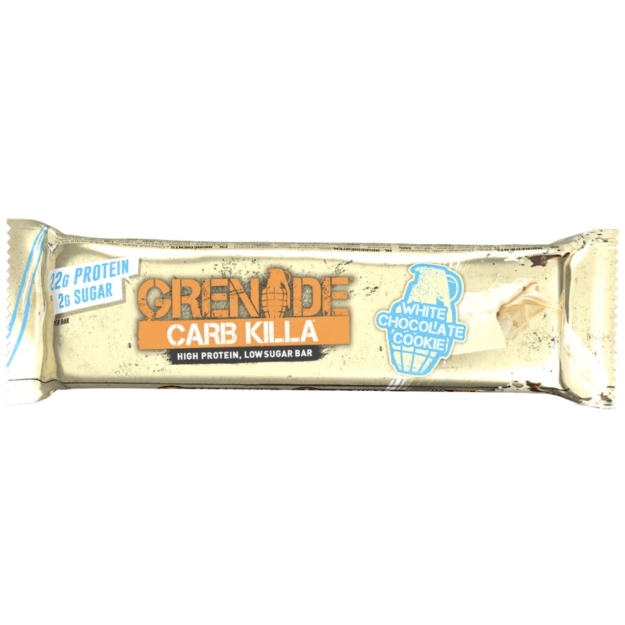 Grenade Carb Killa 60 g - valge šokolaadi küpsis pilt Grenade Carb Killa 60 g - valge šokolaadi küpsis foto