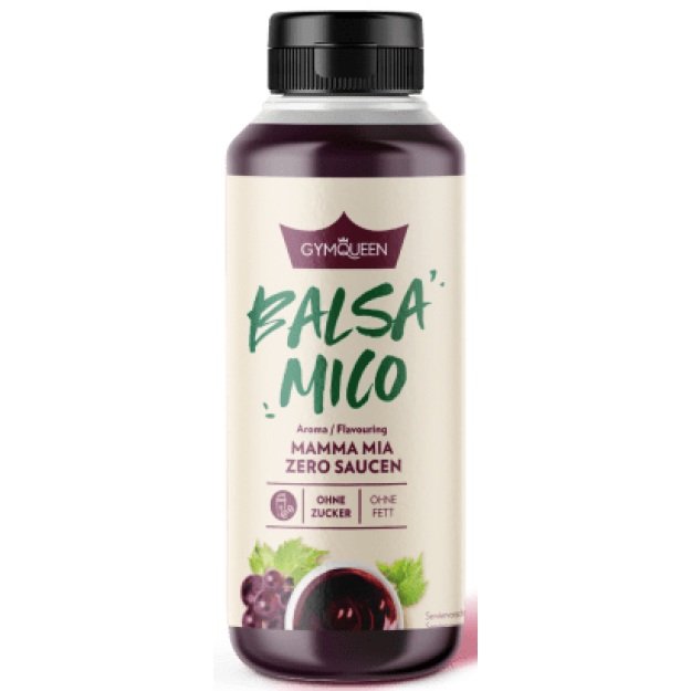 Gymqueen Mamma Mia Zero Kcal padažas 275 ml - Balsamico paveikslėlį Gymqueen Mamma Mia Zero Kcal padažas 275 ml - Balsamico nuotrauka