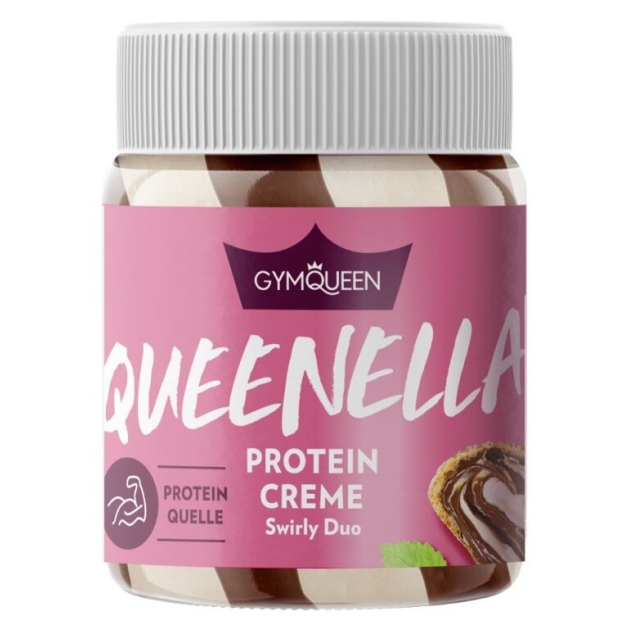 Gymqueen Proteiinipasta Queenella Swirly Duo 250 g pilt Gymqueen Proteiinipasta Queenella Swirly Duo 250 g foto