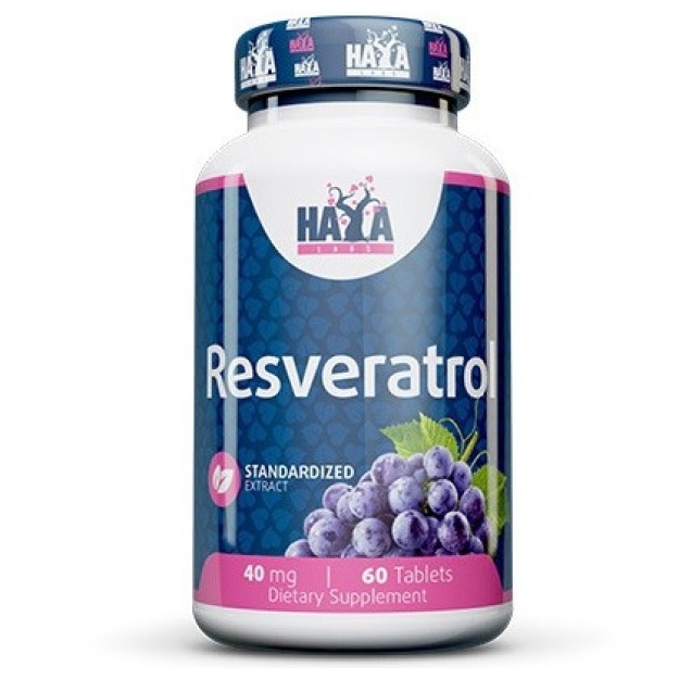 Resveratrolis 40 mg 60 tablečių
