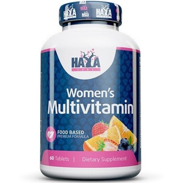 Haya Labs Moterų multivitaminų 60 tablečių nuotrauka