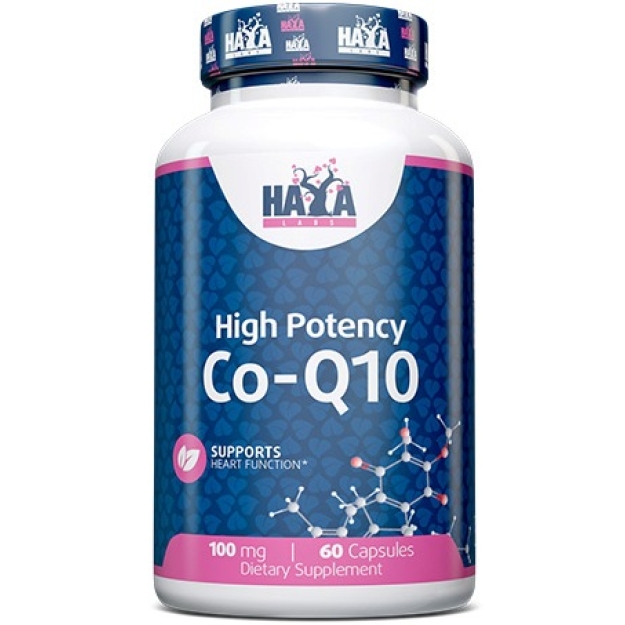 Haya Labs High Protency Co-Q10 100 mg 60 kapslit foto