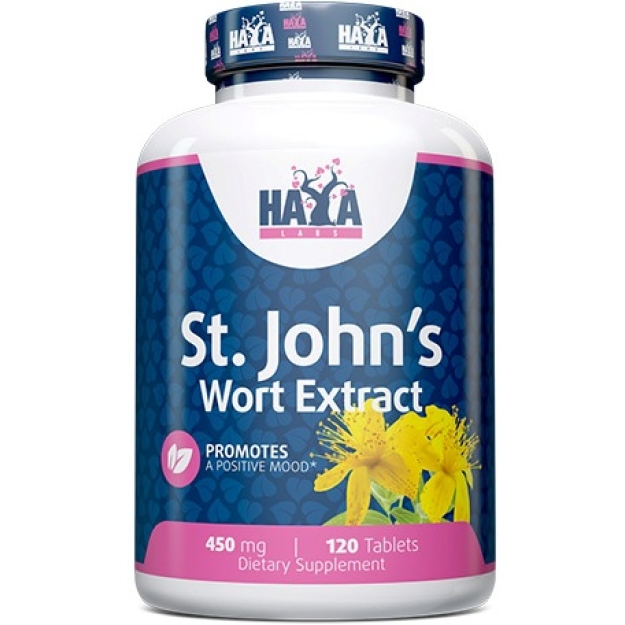 Šv. Jonažolė 450 mg 120 tablečių