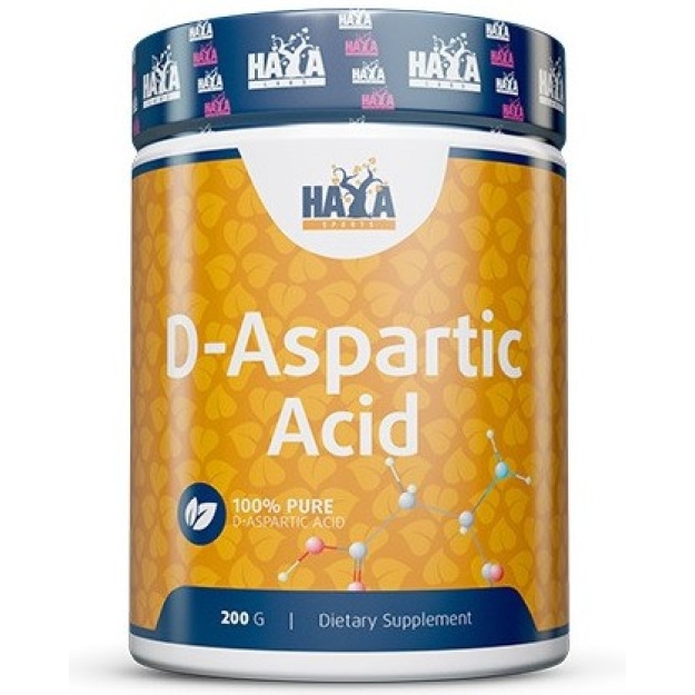 Haya Labs D-asparto rūgštis 200g paveikslėlį Haya Labs D-asparto rūgštis 200g nuotrauka