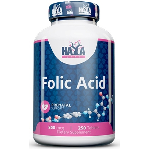 Folic Acid 800 mcg 250 tablets