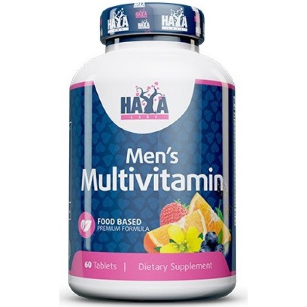 Haya Labs Vyrų multivitaminų 60 tablečių nuotrauka