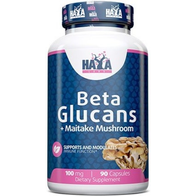 Haya Labs Beta Glucans 100 mg 90 capsules picture Haya Labs Beta Glucans 100 mg 90 capsules photo