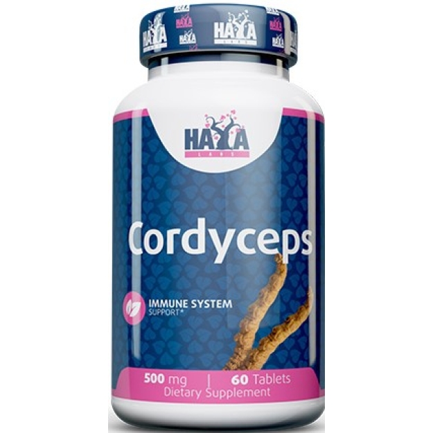 Haya Labs Kordicepsas 500 mg 60 kapsulių paveikslėlį Haya Labs Kordicepsas 500 mg 60 kapsulių nuotrauka