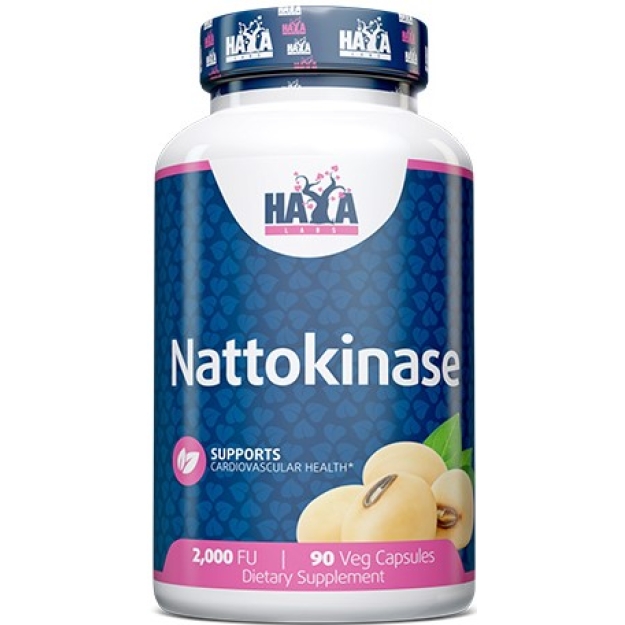 Haya Labs Наттокиназа 2000 ФЕ 90 веге капсул картинка Haya Labs Наттокиназа 2000 ФЕ 90 веге капсул фото