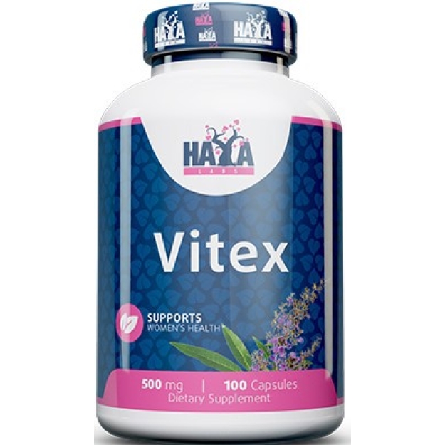 Haya Labs Vitex vaisių ekstraktas 100 kapsulių nuotrauka