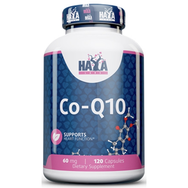 Haya Labs Co-Q10 60 mg 120 capsules picture Haya Labs Co-Q10 60 mg 120 capsules photo