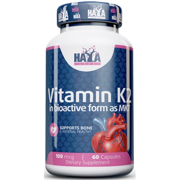 Vitamiin K2-MK7 100 mcg 60 kapslit