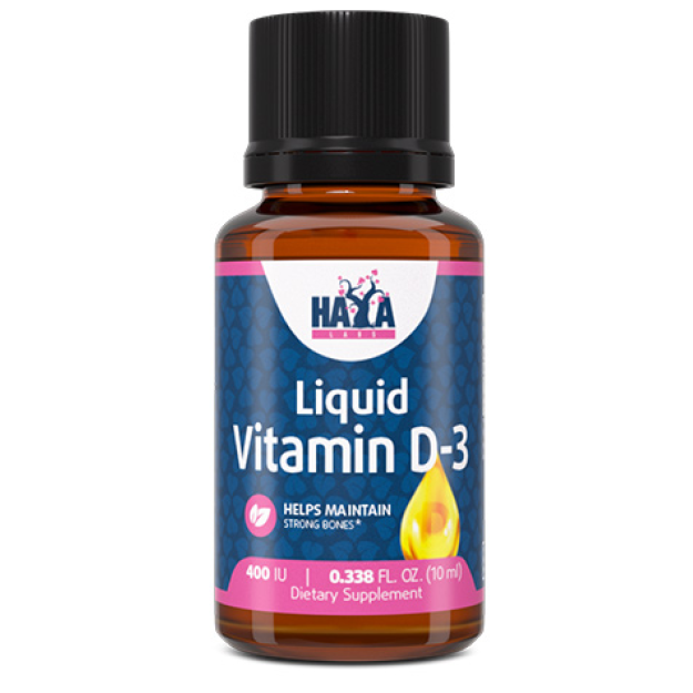 Haya Labs Skystas vitaminas D3 400 IU 10 ml Haya Labs Skystas vitaminas D3 400 IU 10 ml