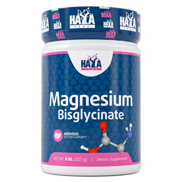 Haya Labs Magnio Bisglicinatas 227 g Haya Labs Magnio Bisglicinatas 227 g