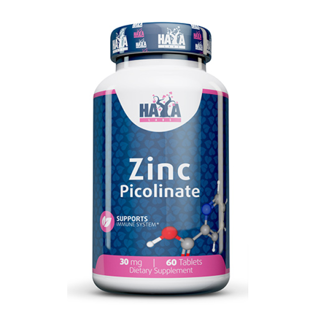Haya Labs Cinko pikolinatas 50 mg 60 kapsulių Haya Labs Cinko pikolinatas 50 mg 60 kapsulių
