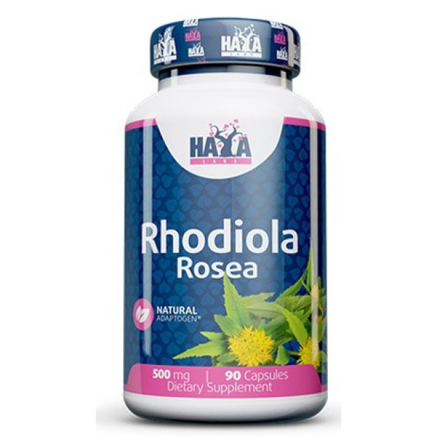 Haya Labs Rhodiola Rosea Extract 500 mg 90 vegan kapsulas bilde Haya Labs Rhodiola Rosea Extract 500 mg 90 vegan kapsulas fotogrāfija