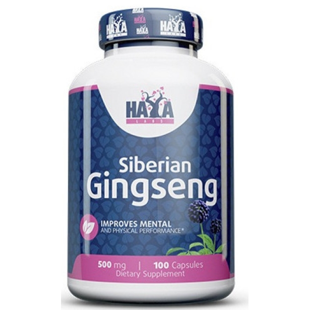 Siberi ženšenn 500 mg 100 kapslit