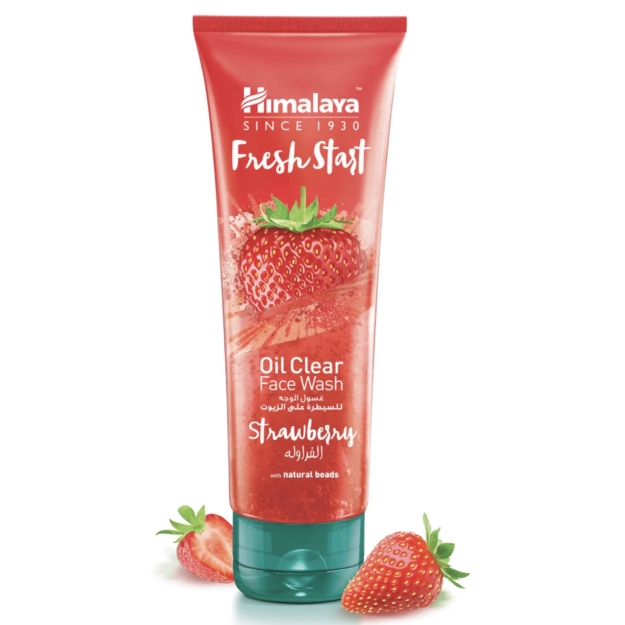 Himalaya Wellness Company Fresh Start Oil Clear Face Wash 100 ml - strawberry picture Himalaya Wellness Company Fresh Start Oil Clear Face Wash 100 ml - strawberry photo