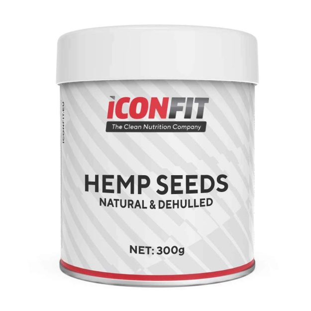 Iconfit Kooritud kanepiseemned 300 g foto